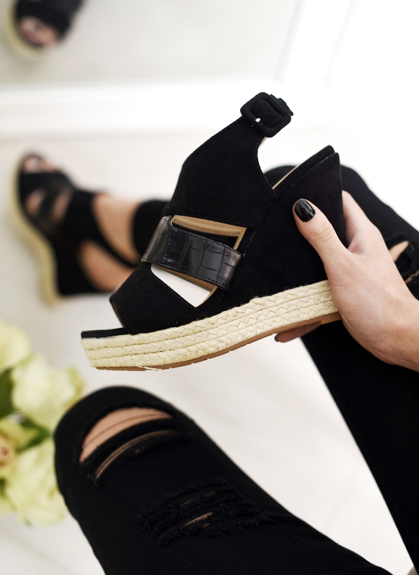 wide width womens platform shoes